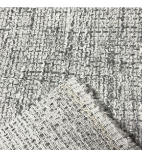 Upholstery fabric, Nevada, White. Gray