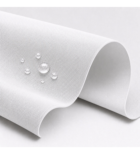 Waterproof fabric Kodura PVC coating 600D, 360 g/m², width 150 cm, white