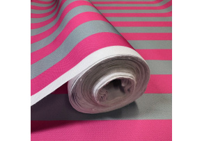 Outdoor fabric for garden loungers and hammocks, Gray-Pink, 5 cm