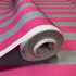 Outdoor fabric Pergola (Oxford), 200 g/m², width 160 cm, gray-pink stripes 5 cm