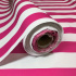 Outdoor fabric Pergola (Oxford), 200 g/m², width 160 cm, white-pink stripes 5 cm