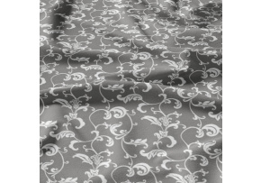 Children's cotton fabric by the meter Oriental on Grey