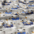 Children's cotton fabric by the meter Captain