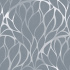 Velvet upholstery fabrics with print, Silver Curves on Grey