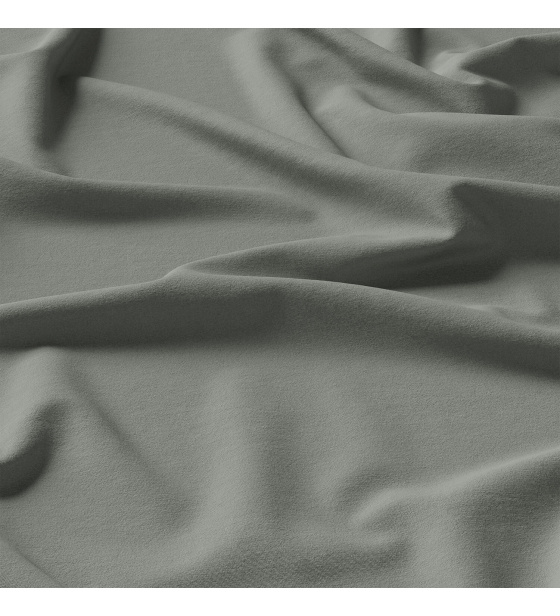 Solid-colored cotton fabric, 125 g/m², width 160 cm, dark gray