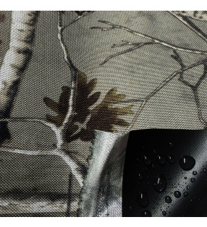 Waterproof fabric Kodura PVC coating 600D, 360 g/m², width 150 cm, autumn gray