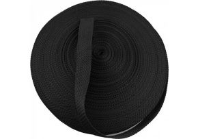 Polypropylene strap 25 mm black (pack of 50 m)