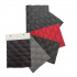 Sample of upholstery fabrics Quilted ECO leather GEO, 15x19 cm
