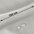 Water-repellent Oxford fabric with Teflon finish, 165 g/m², width 320 cm, light gray