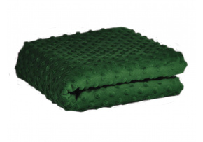 Fabric microplush Minky 380 Dot, color Dk. Green