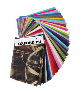 Sample of waterproof Oxford fabrics, 15x20 cm