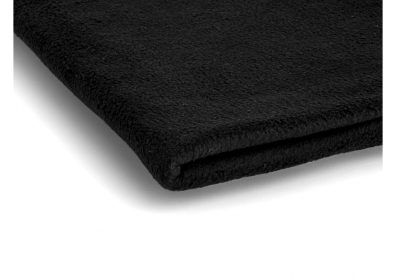 Microfleece Fabric Black