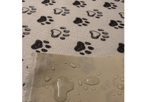 Water-repellent Codura, Paws on Cream
