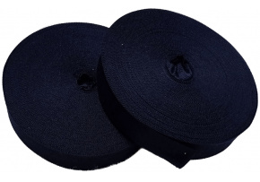 PES edging strip 30 mm garnet color