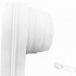 White spiral zipper 8 mm by the meter