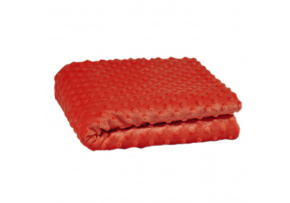 Fabric microplush Minky 380 Dot, color Dk. Orange