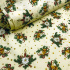 Christmas cotton fabric, by the meter, width 160 cm, Christmas motif on Yellow
