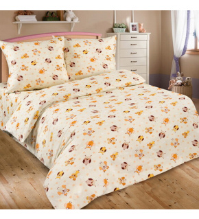 Cotton fabrics, by the meter. Brown Owls on Cream