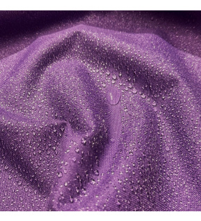 Water-repellent Oxford fabric with PU coating, 200 g/m², width 160 cm, purple