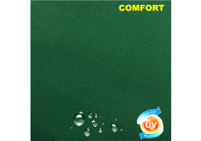 Comfort - Waterproof fabric for garden furniture and cushions, resistant to UV-WR radiation, Emerald