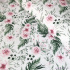 Cotton fabric 100% cotton, 125 g/m², width 160 cm, floral garden on white