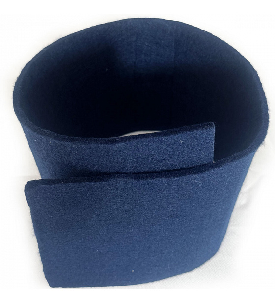Technical felt 5 mm color dark blue, width 100 cm