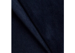 Velvet upholstery fabric, Velluto, Dk. Blue