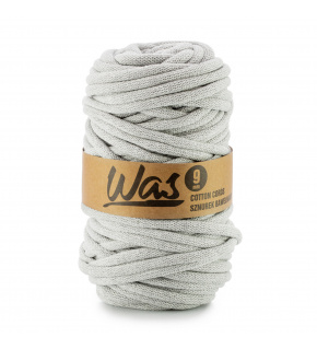 Cotton cord 9mm, 50m, light gray 030 Cotton cord 9mm, 50m, light gray 030