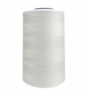 VIGA 120 threads for overlock machines 5000m color white 1630