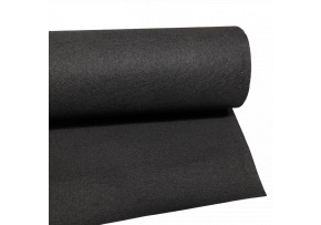 Technical felt 4 mm color Black width 160 cm