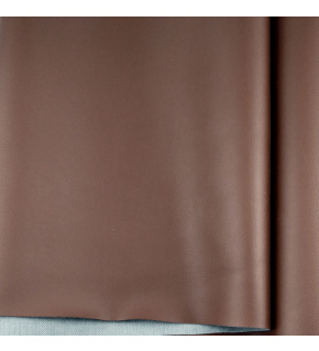 Eco-leather Standard faux leather by the meter, 480 g/m², width 145 cm, brown new