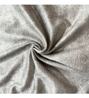 Velvet upholstery fabric, Infinity, Pearl
