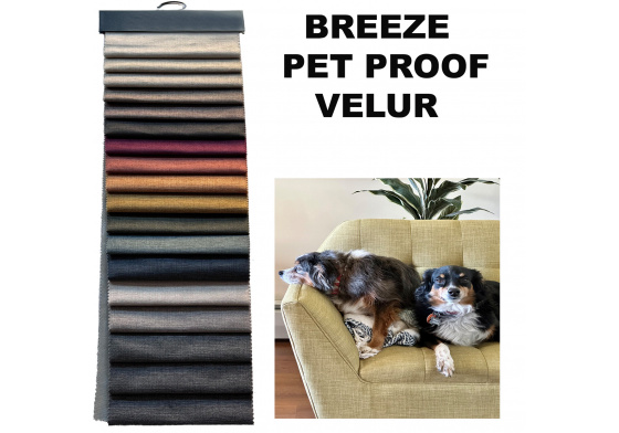 Upholstery Fabric Swatch Breeze, 15x20 cm