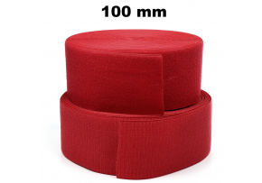 Sew-on Velcro Hook and Loop Set Red 100 mm x 25 m