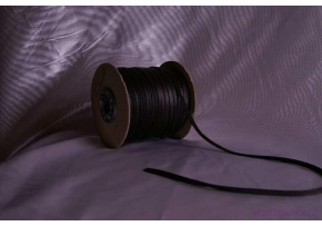 Leather pouch color black 332