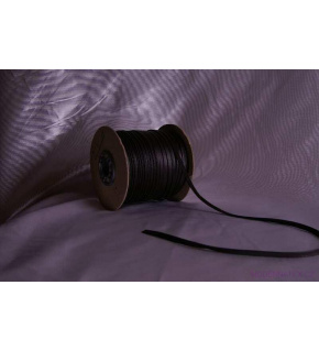 Leather pouch color black 332