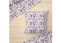 Cotton Fabric Triangles 2 cm, Pink