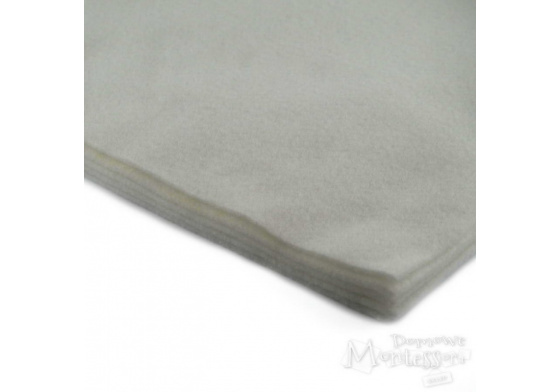 Decorative felt 3 mm gray 0.64 x 0.52 m