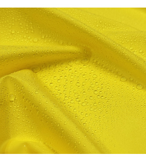 Waterproof fabric for Raincoats/Jackets, 60 g/m², width 150 cm, yellow