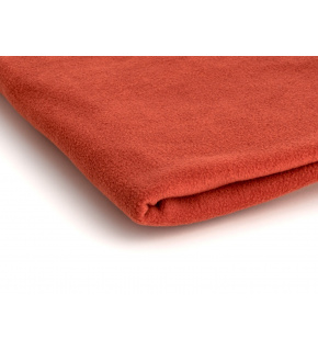 Polar fleece fabric 200 g/m², width 150 cm, red, by the meter