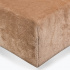Microfleece sheet color brown 180x200