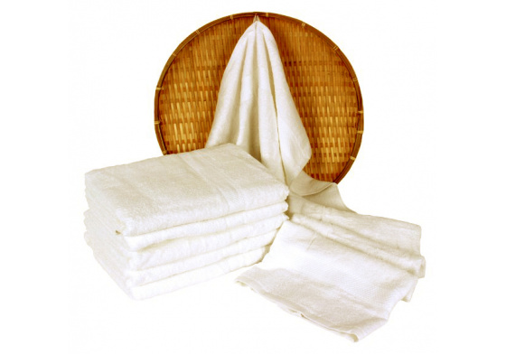 Terry towel 50x100 cm, color cream