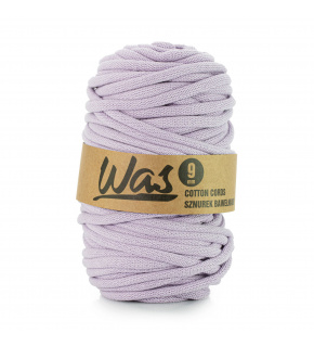 Cotton cord 9mm, 50m, lilac 130