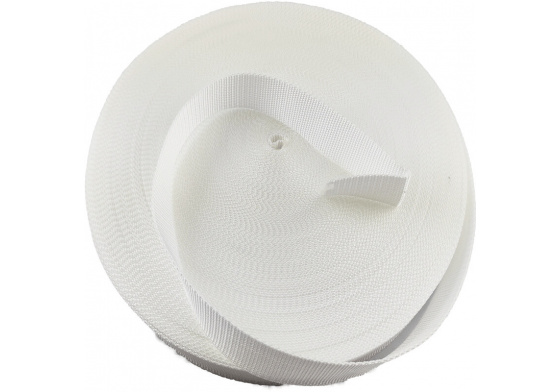 Polypropylene strap 25 mm white (pack of 50 m)