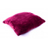 Velvet Pillowcase Color Burgundy, 40X40cm