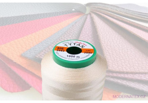 Upholstery sewing thread TYTAN 60E 1000 m ecru color 2545