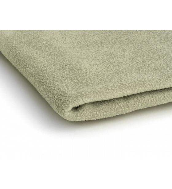 Microfleece fabric color lt. olive 1.55 m x 0.33 m