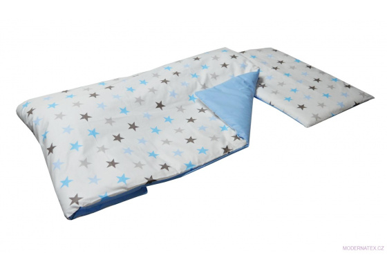 2-piece Crib Bedding STARS Color Blue