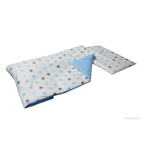 2-piece Crib Bedding STARS Color Blue