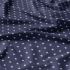 Children's cotton fabric Stars White on Navy